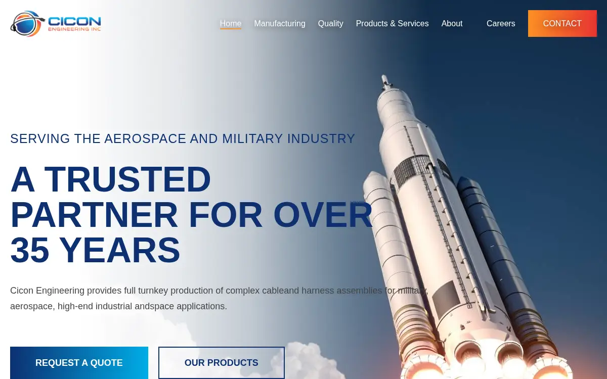 Homepage of Cicon Engineering, INC.