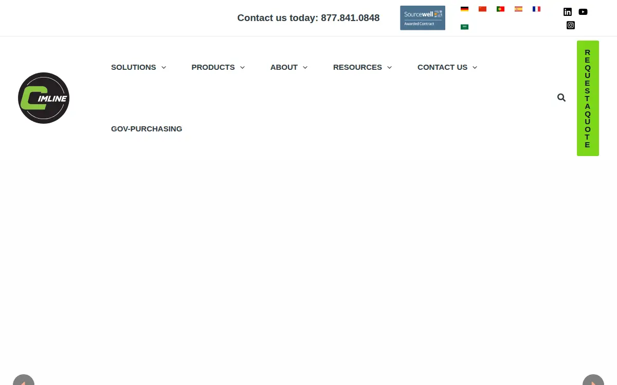 Homepage of Duraco, INC.
