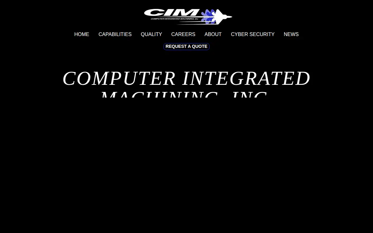 Homepage of Computer Integrated Machining, INC.