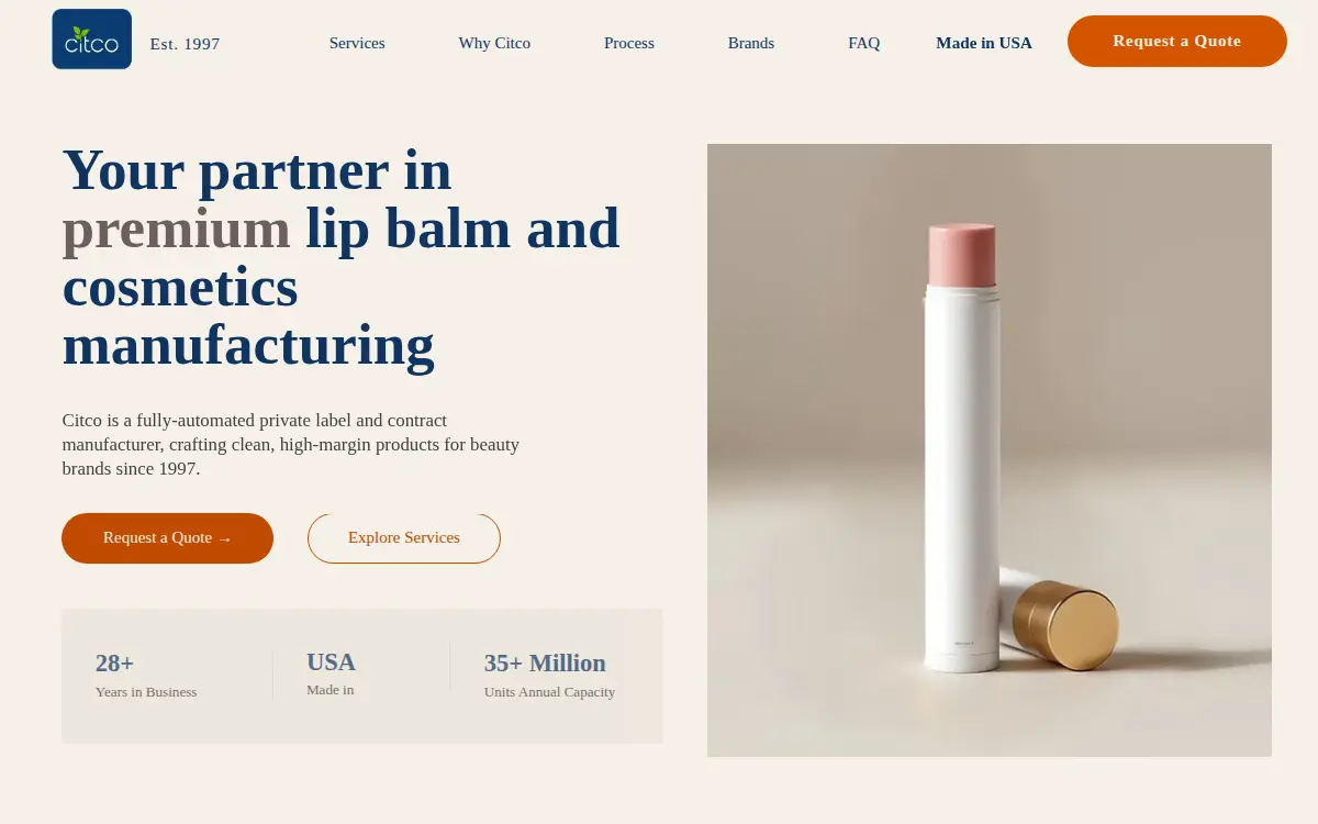 Homepage of American Eagle Supply, INC