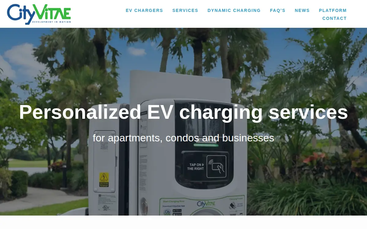 Homepage of Cityvitae LLC