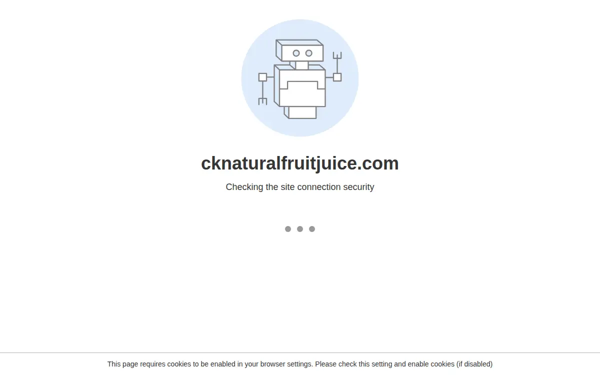 Homepage of Ck Natural Fruit Juice, LLC