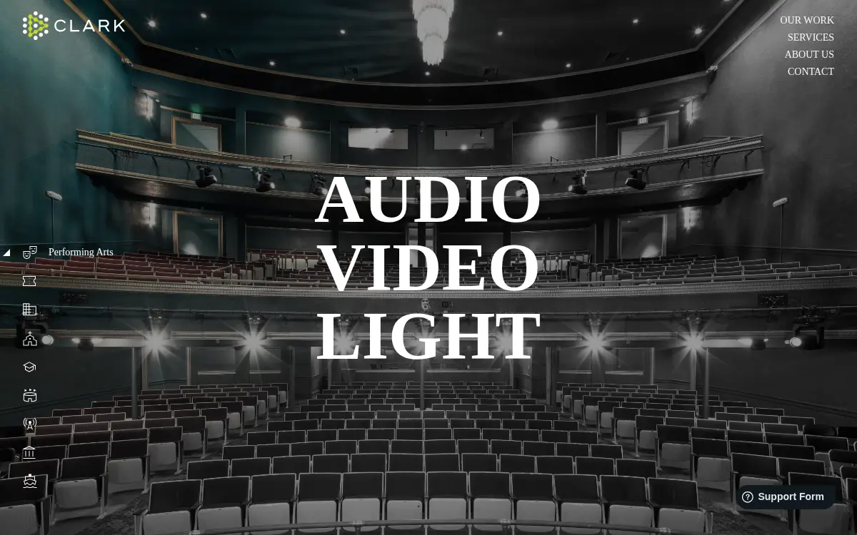 Homepage of Clark Productions INC