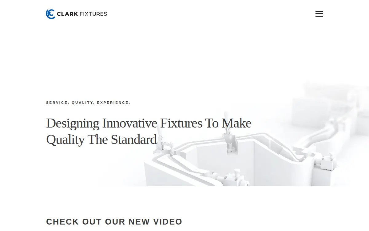 Homepage of Clark Fixture Technologies INC