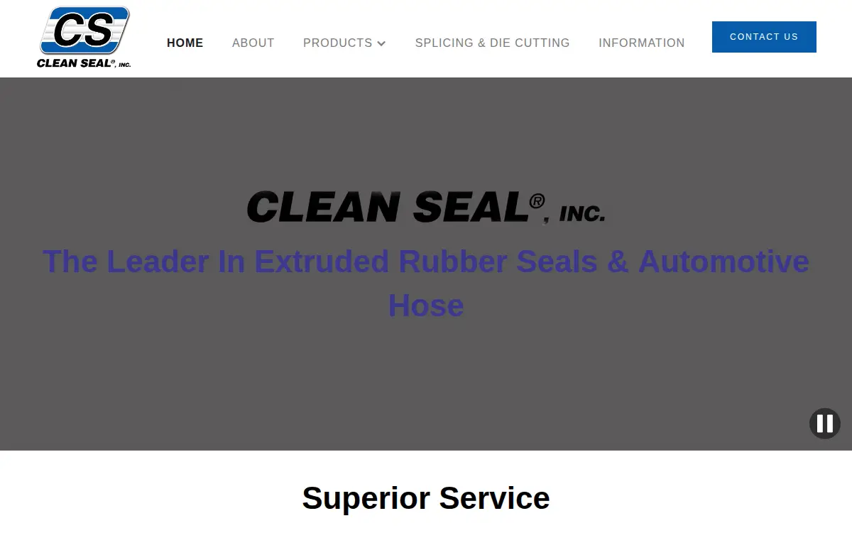 Homepage of Clean-seal INC