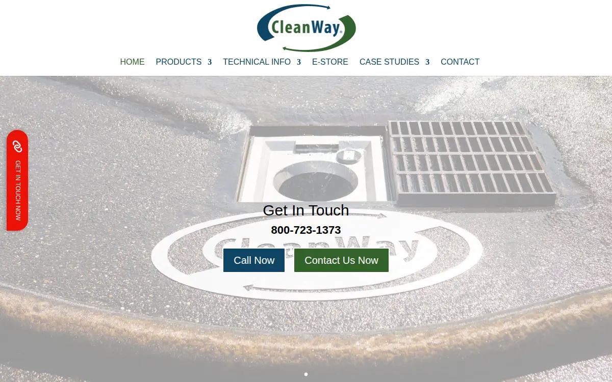 Homepage of Cleanway Environmental Partners, INC