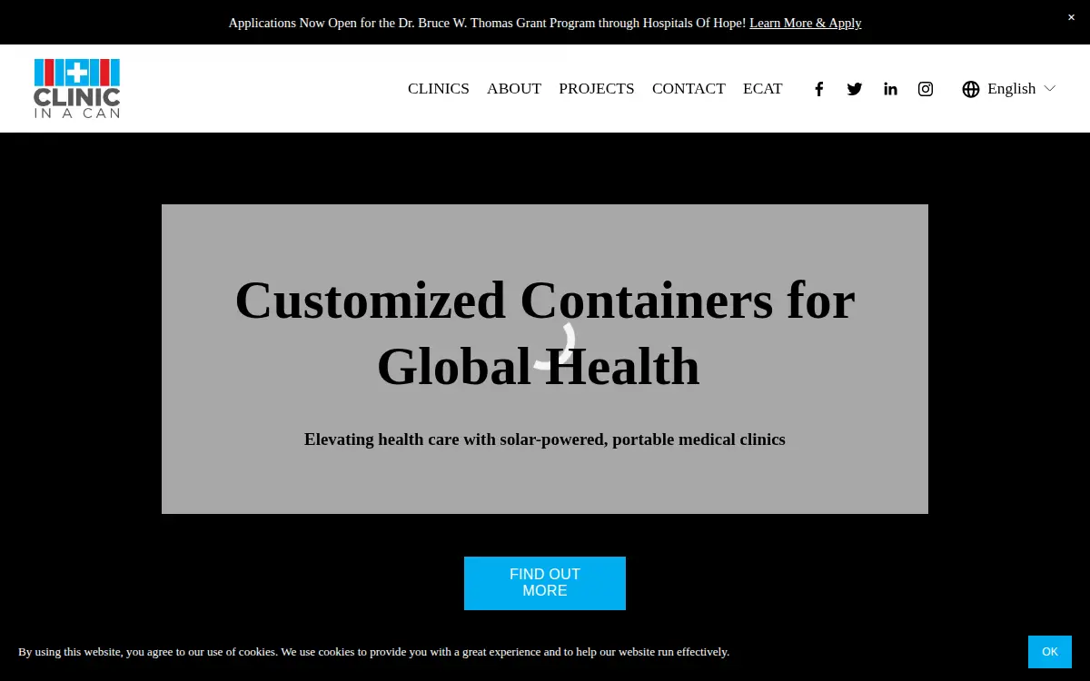 Homepage of Ciac, LLC