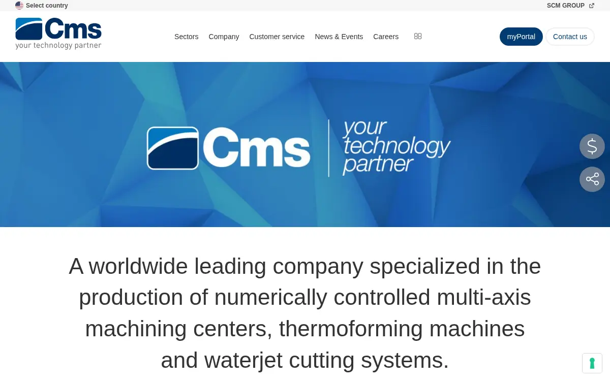 Homepage of C.m.s. - North America, INC.