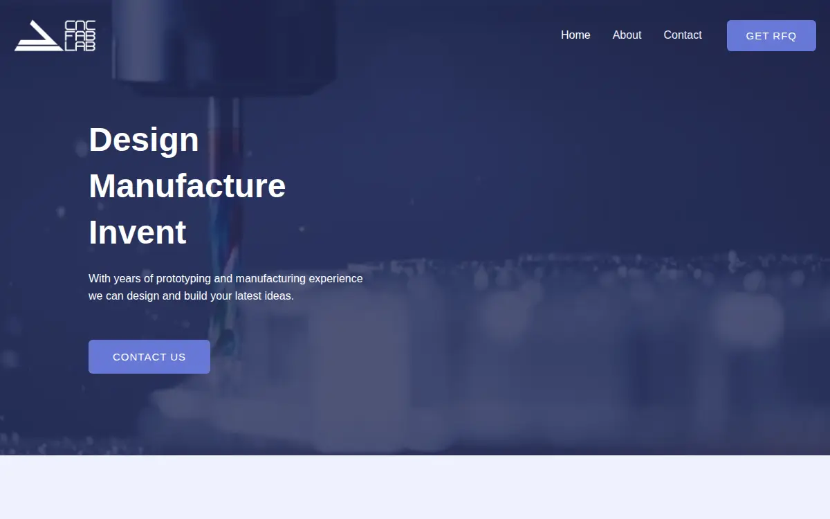 Homepage of Cnc Fab Lab LLC