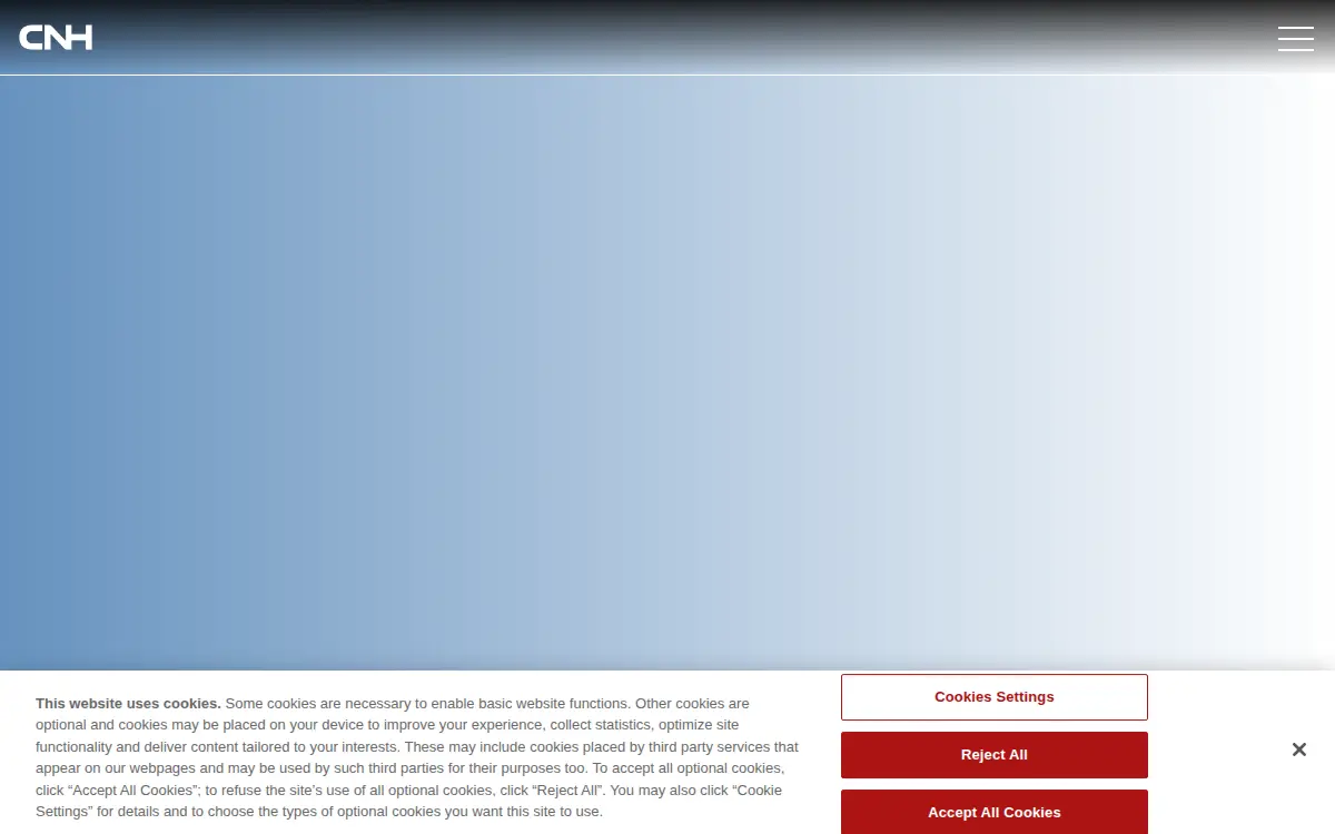 Homepage of Cnh Industrial America LLC