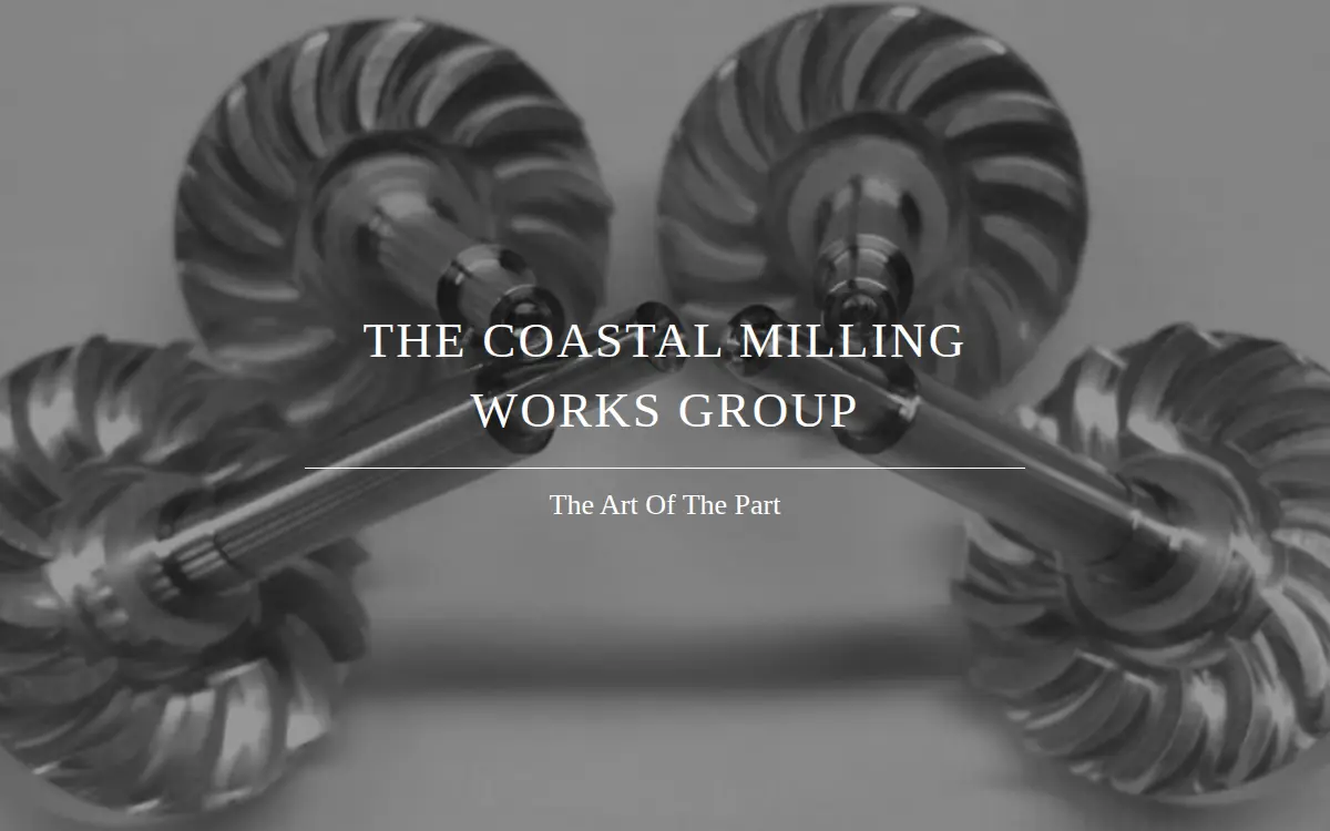 Homepage of Coastal Milling Works, LLC