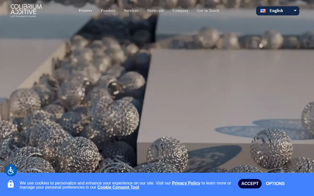 Homepage of General Electric Company