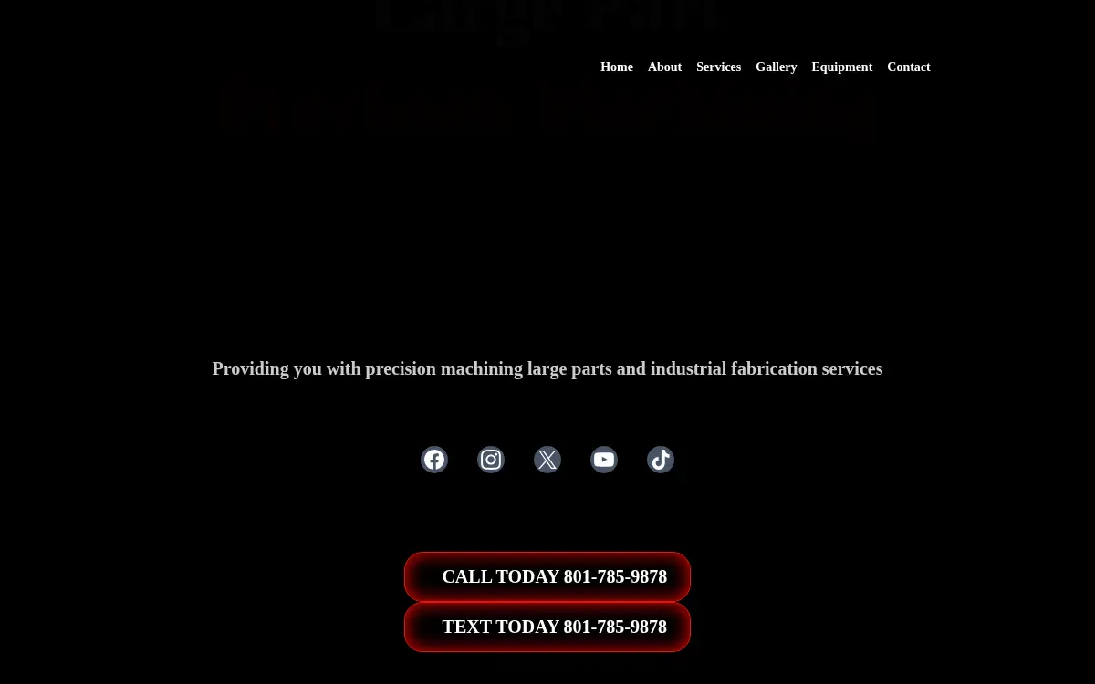 Homepage of Colledge Machine, Engineering, Design, LLC