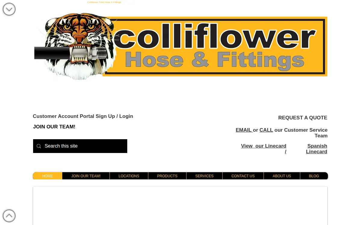 Homepage of Colliflower, INC.