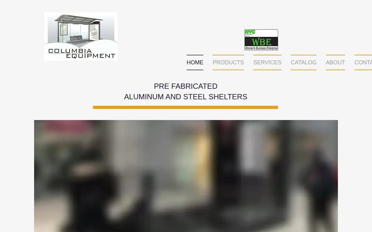 Homepage of Columbia Equipment CO INC