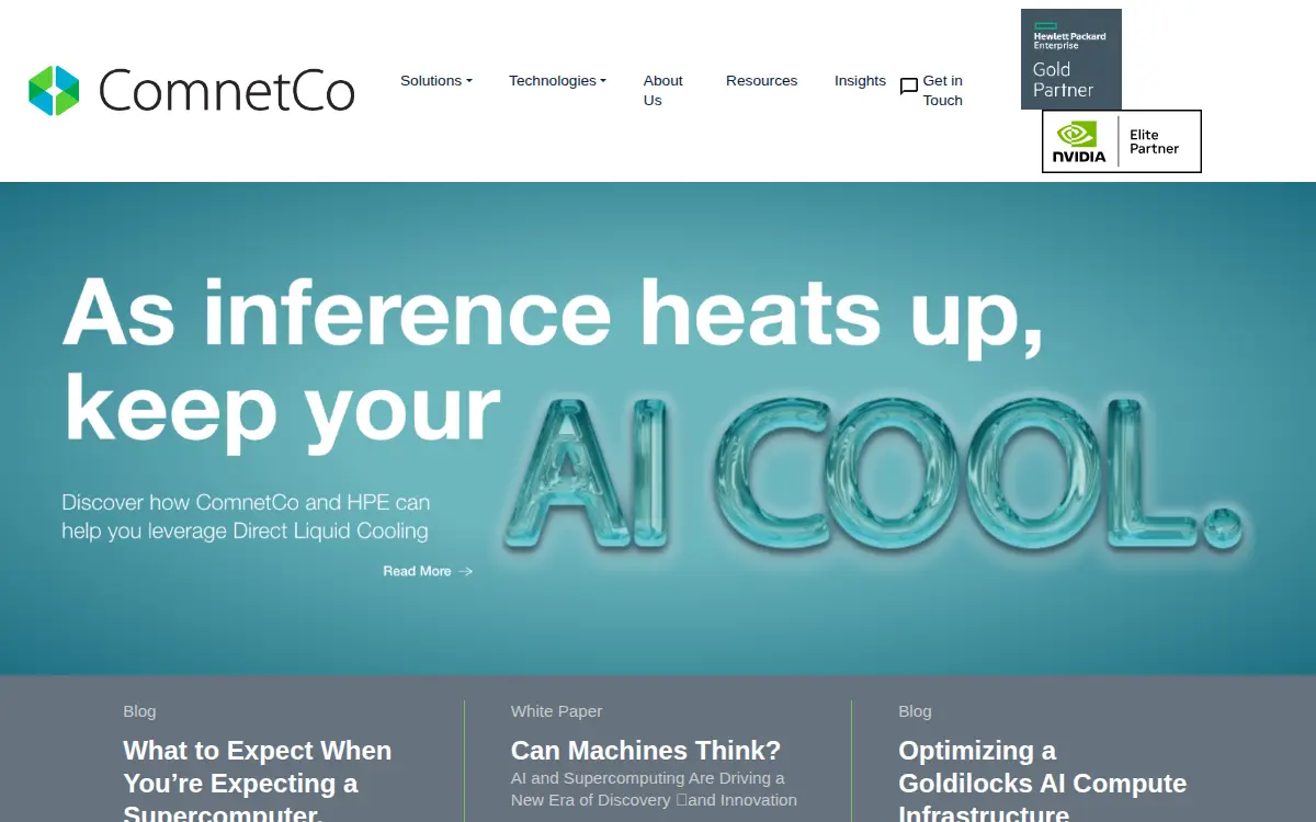 Homepage of Comnetco, INC.