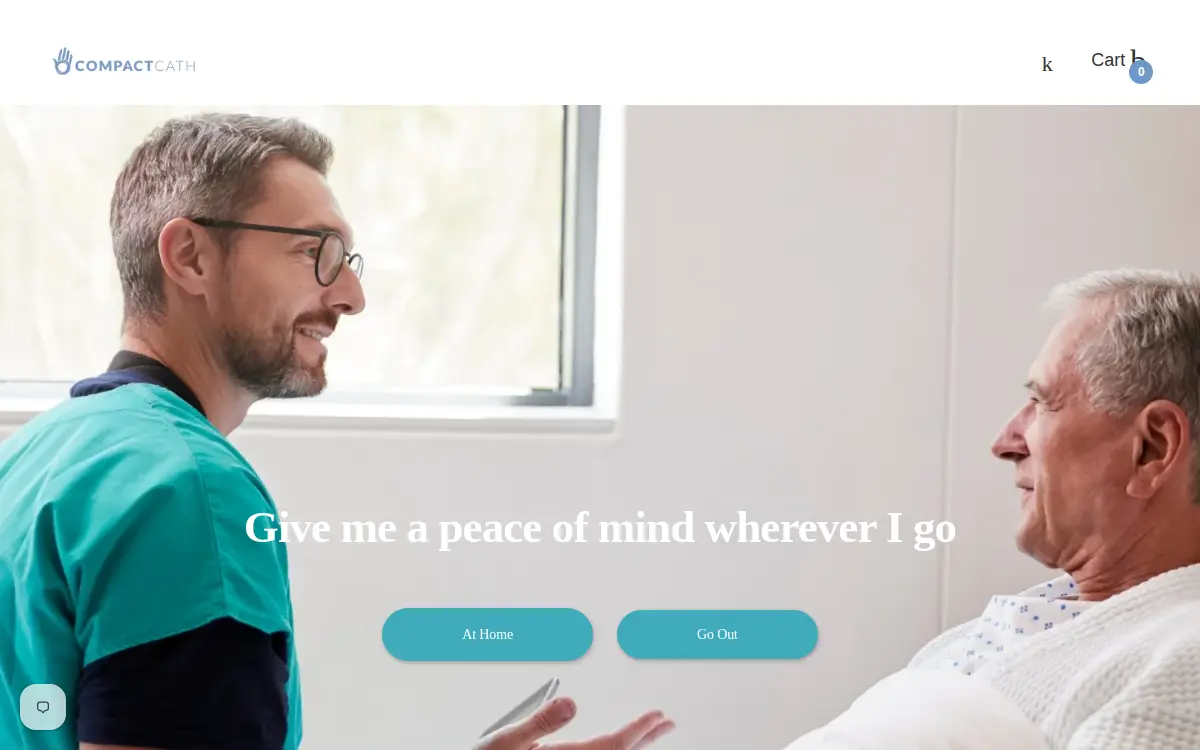 Homepage of Compactcath INC.
