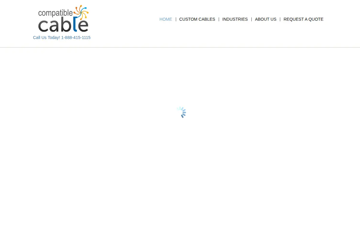 Homepage of Compatible Cable, INC