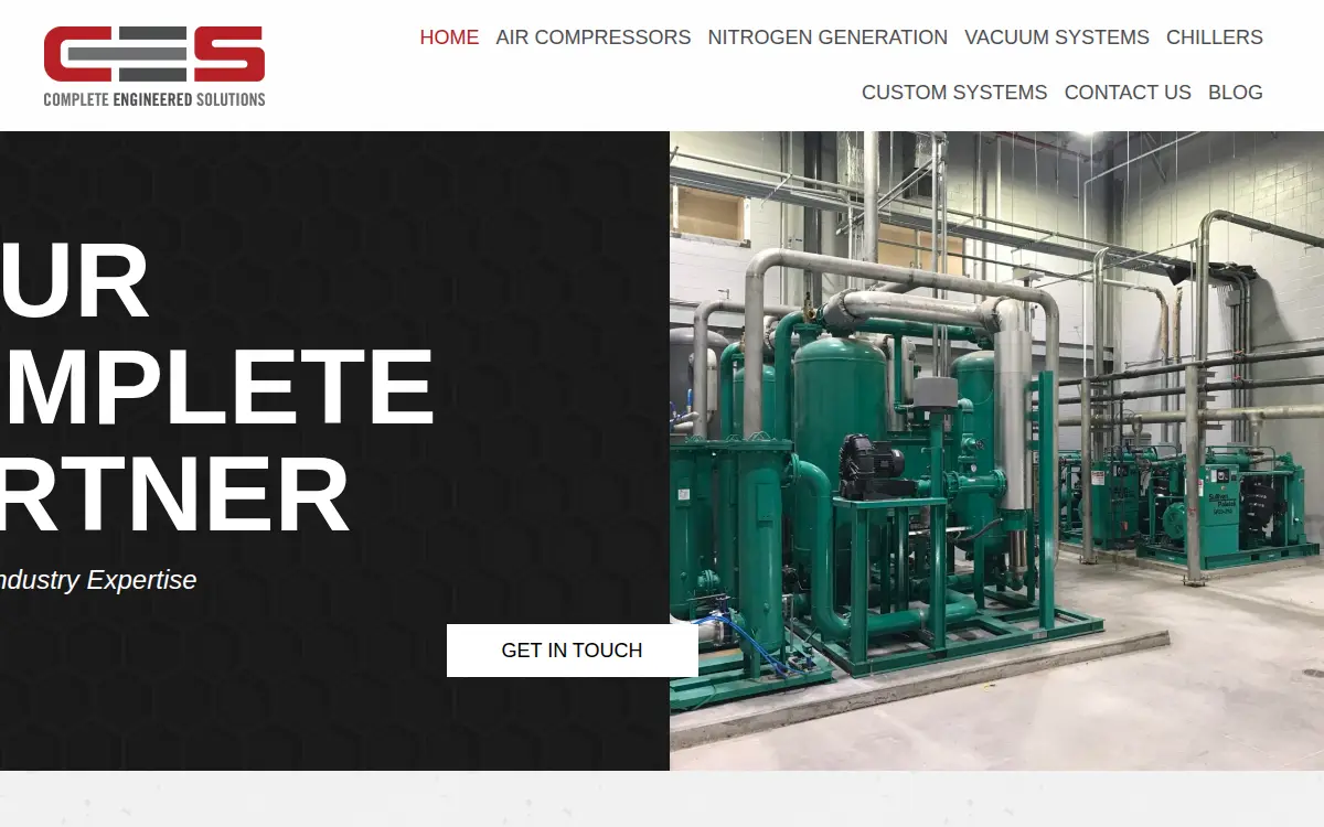 Homepage of Inland Control Systems LLC