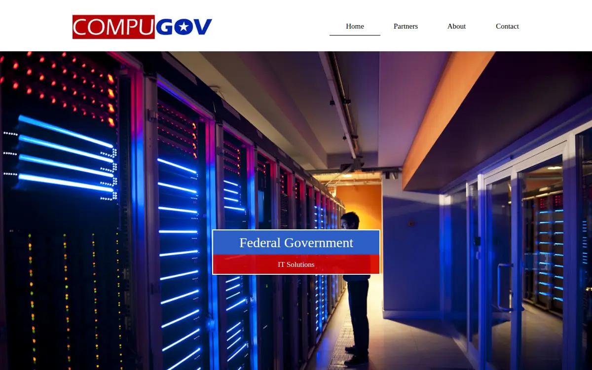 Homepage of Compugov INC