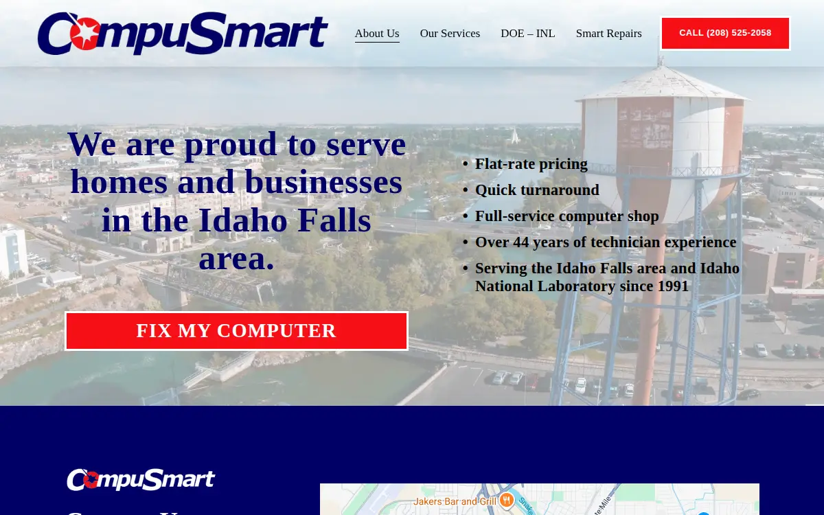 Homepage of Brockish, INC