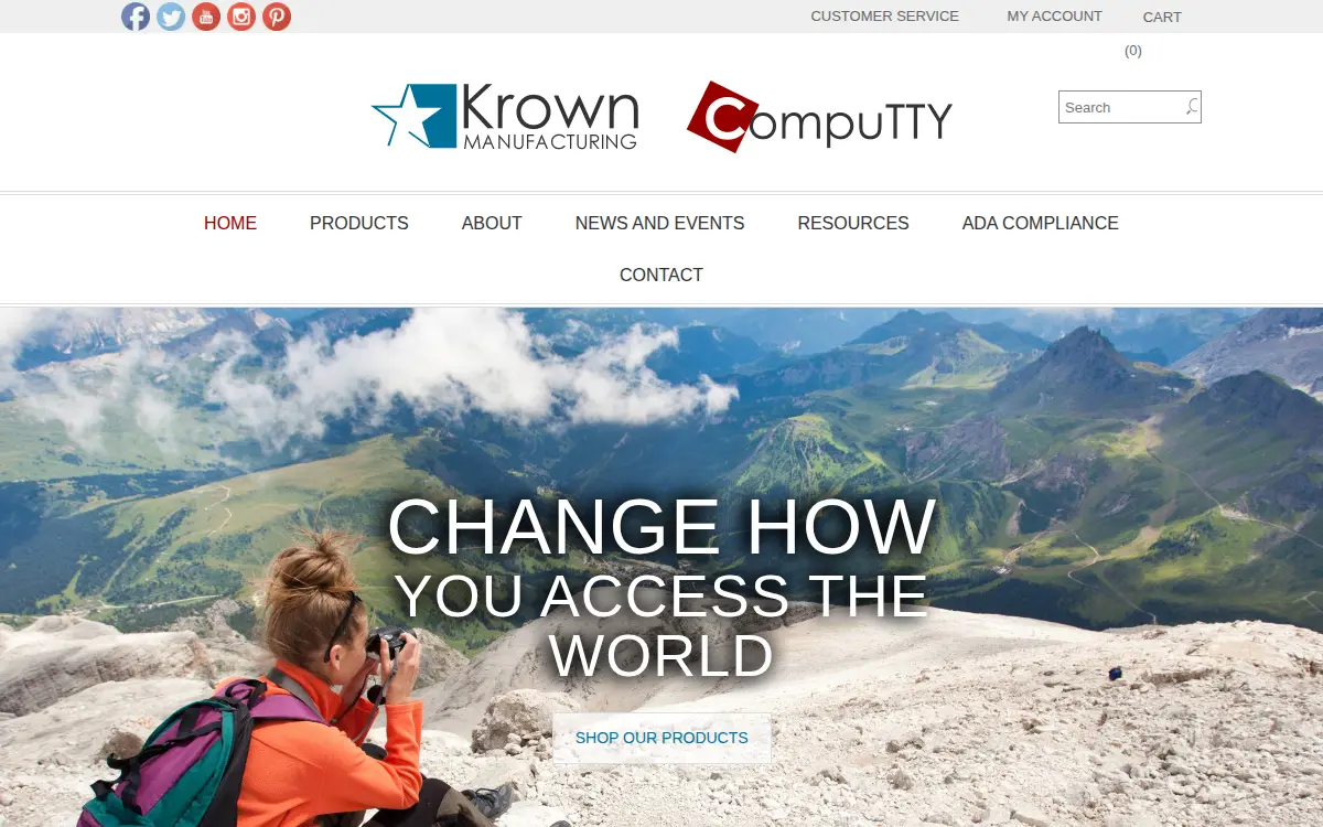 Homepage of Compu-tty, INC.