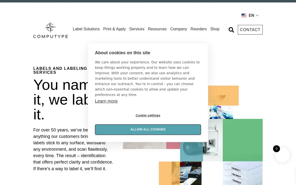 Homepage of Computype INC