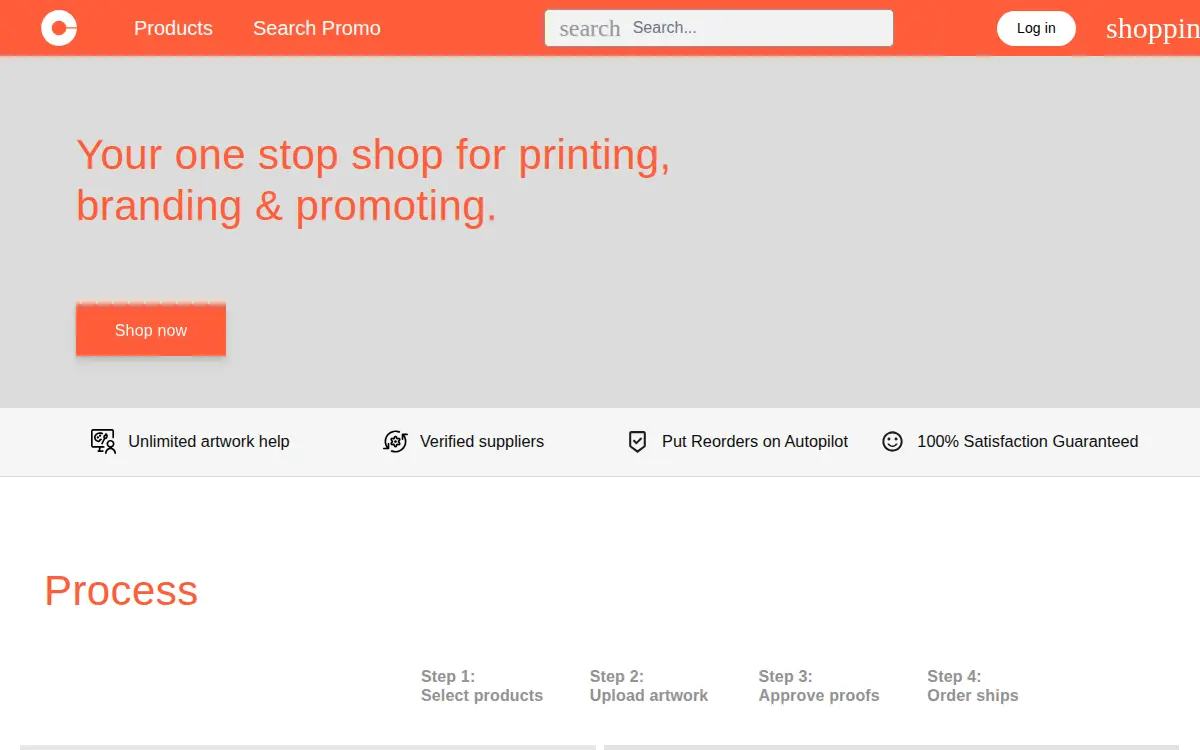 Homepage of Concept Printing, INC