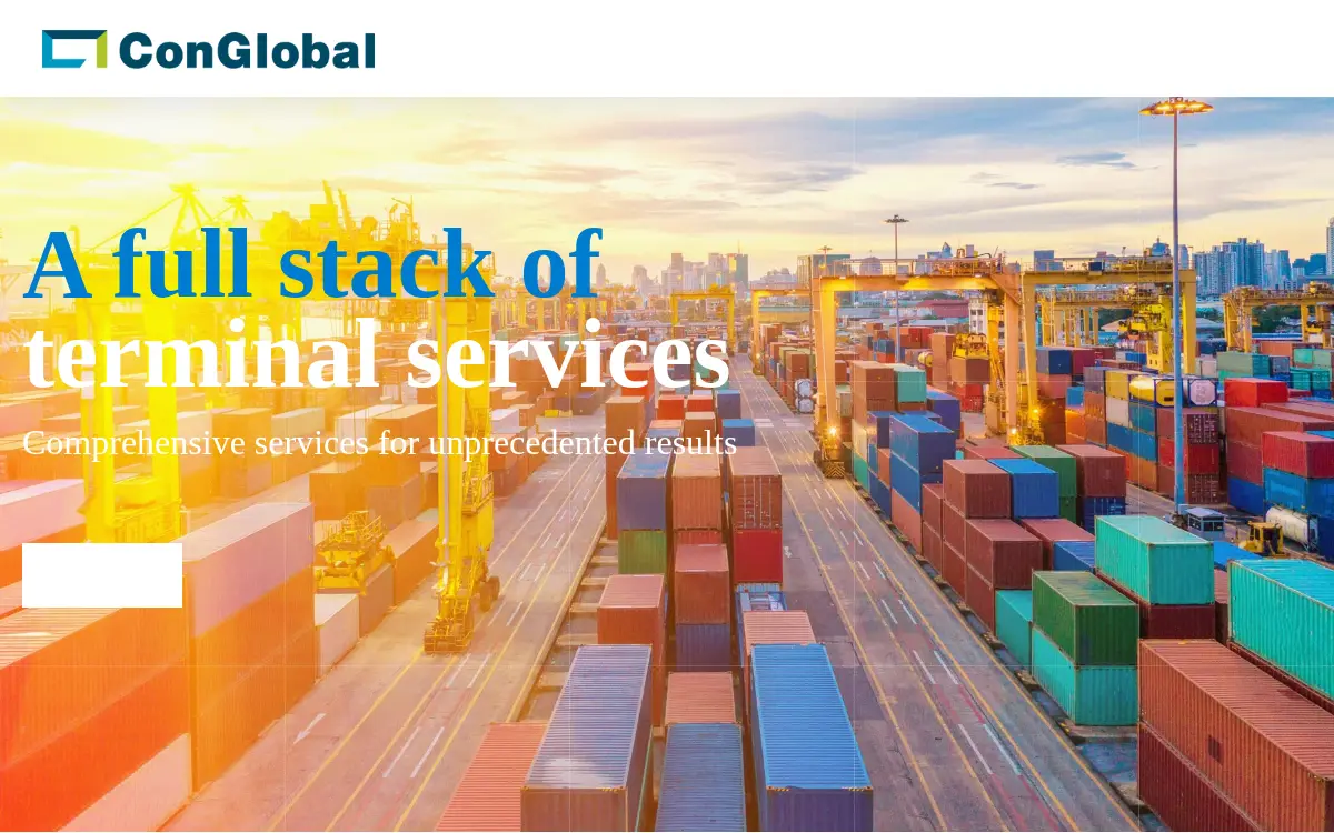 Homepage of Conglobal Industries LLC