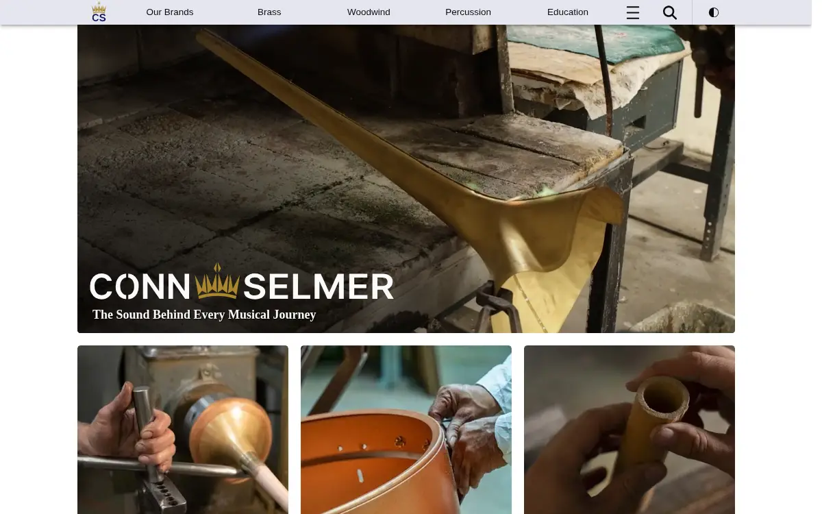 Homepage of Conn-selmer, INC.
