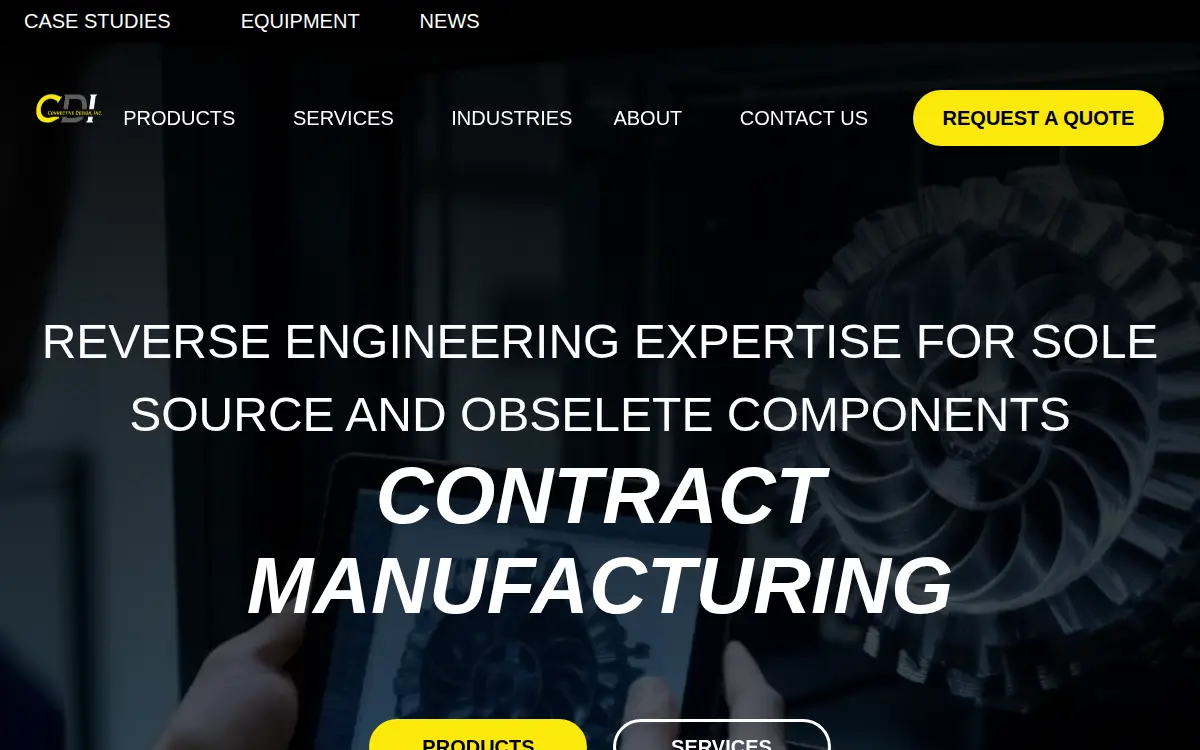 Homepage of Connective Design INC
