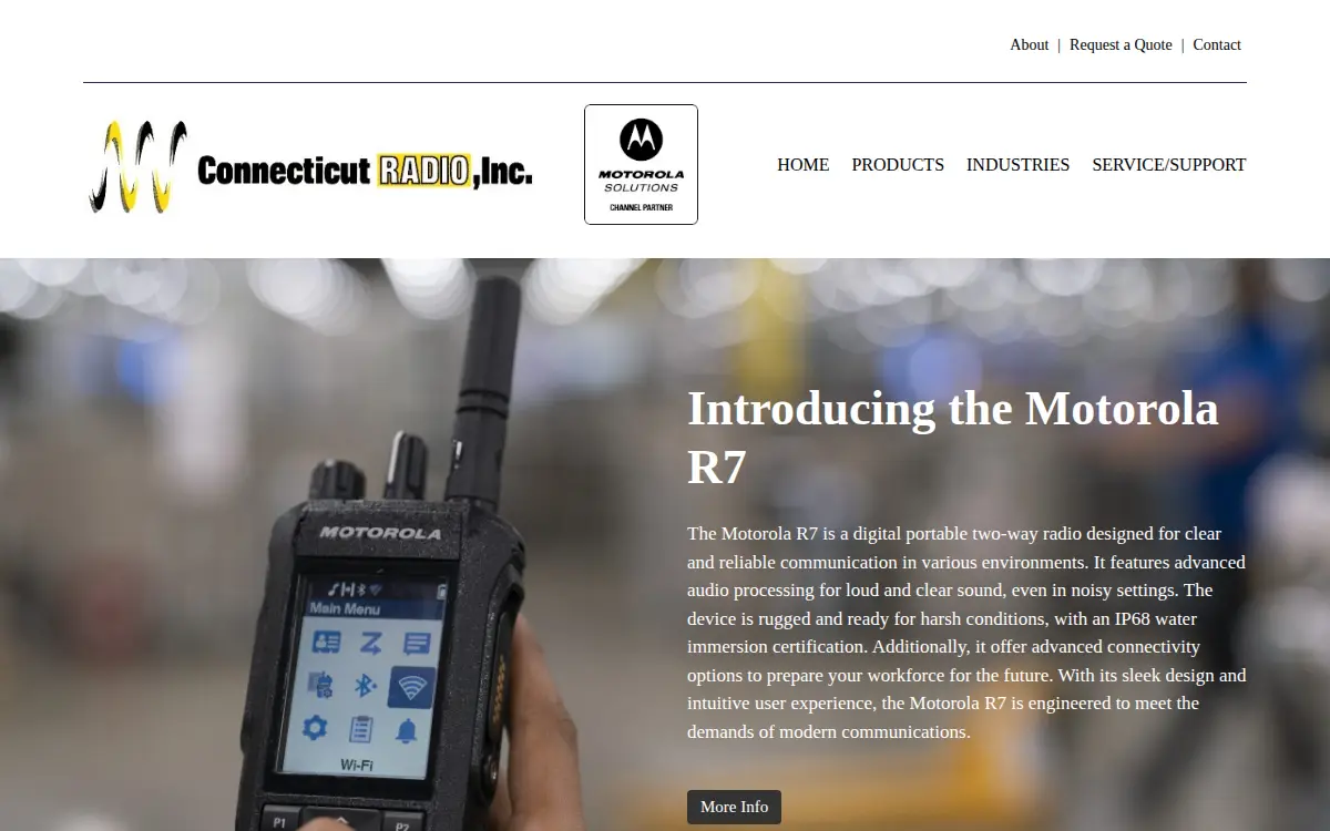 Homepage of Connecticut Radio INC