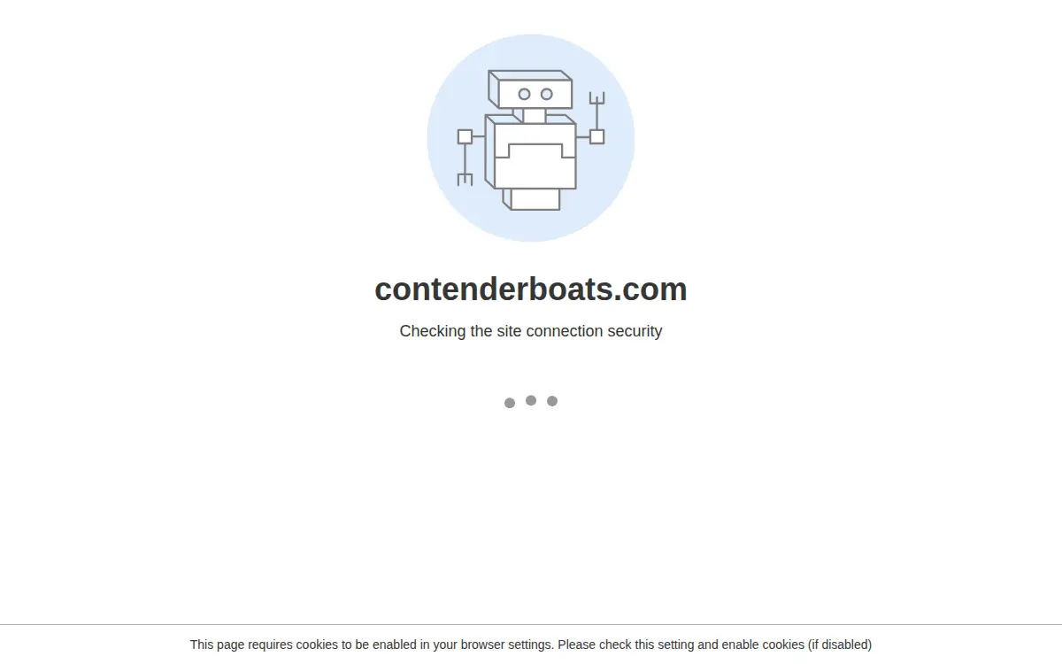 Homepage of Contender Boats INC