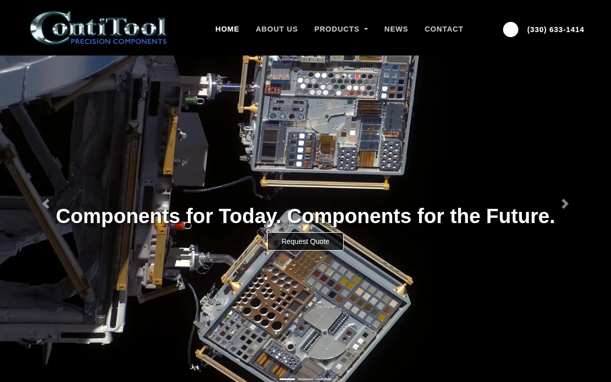 Homepage of Conti Tool & Die, INC