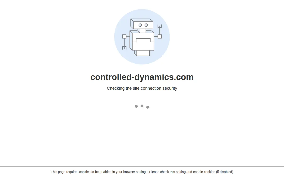 Homepage of Controlled Dynamics INC.