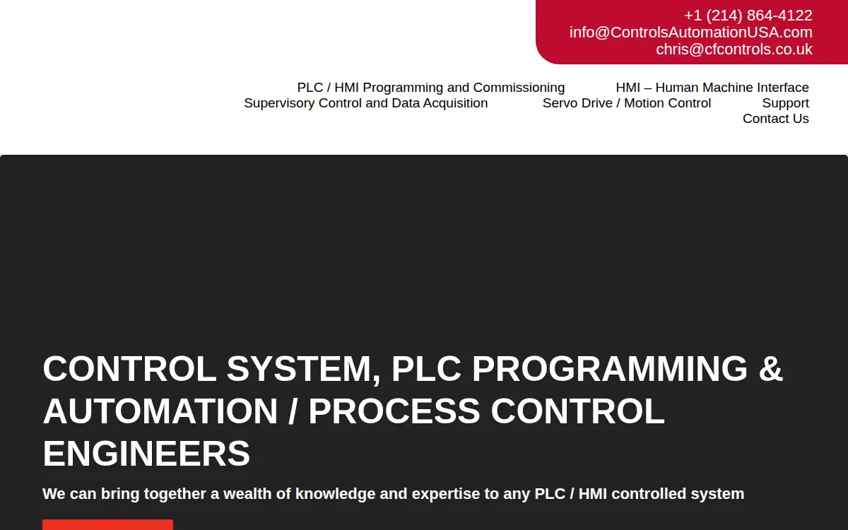 Homepage of Controlsautomationusa LLC