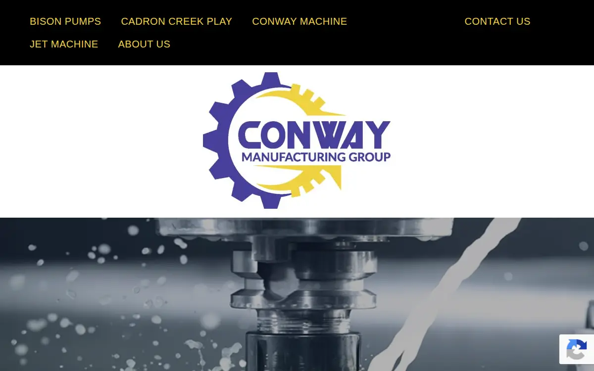 Homepage of Conway Manufacturing Group, INC