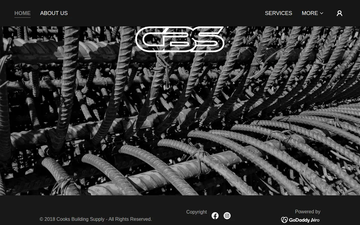 Homepage of Cooks Building Supply INC