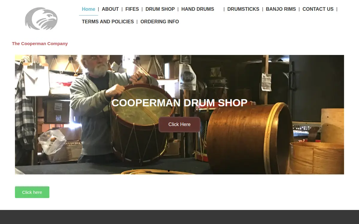 Homepage of Cooperman Fife & Drum CO