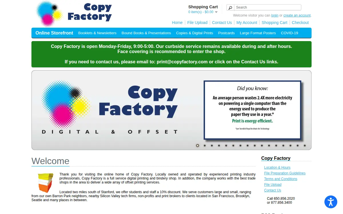 Homepage of Finley Communications INC