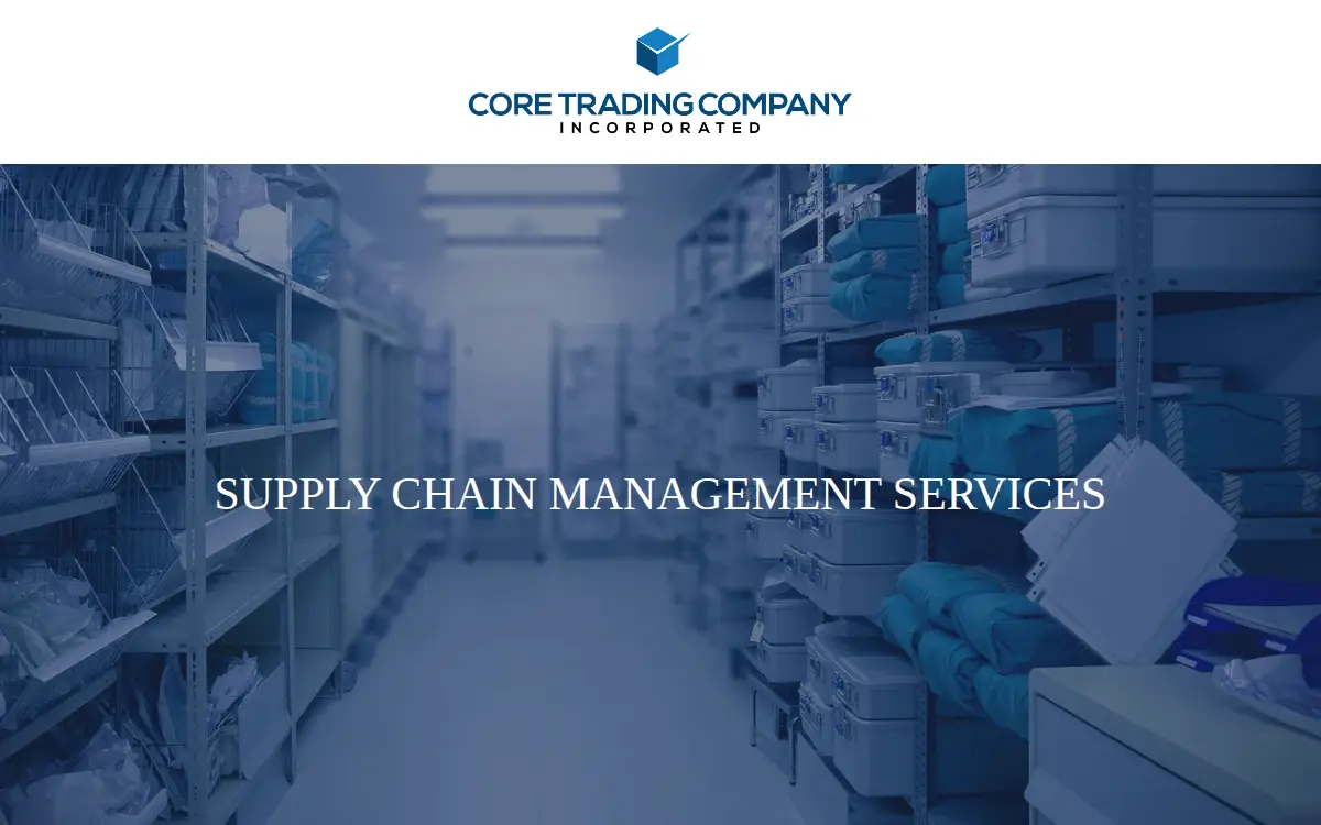 Homepage of Core Trading CO
