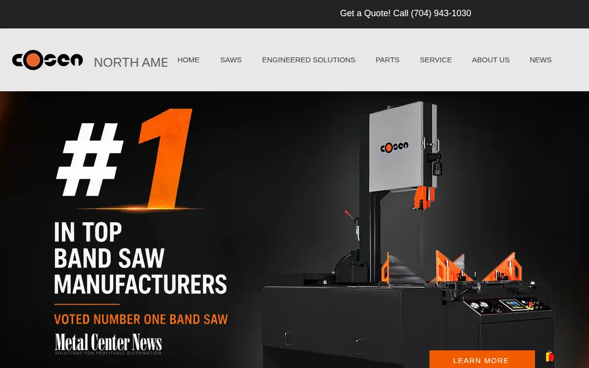 Homepage of Cosen International INC
