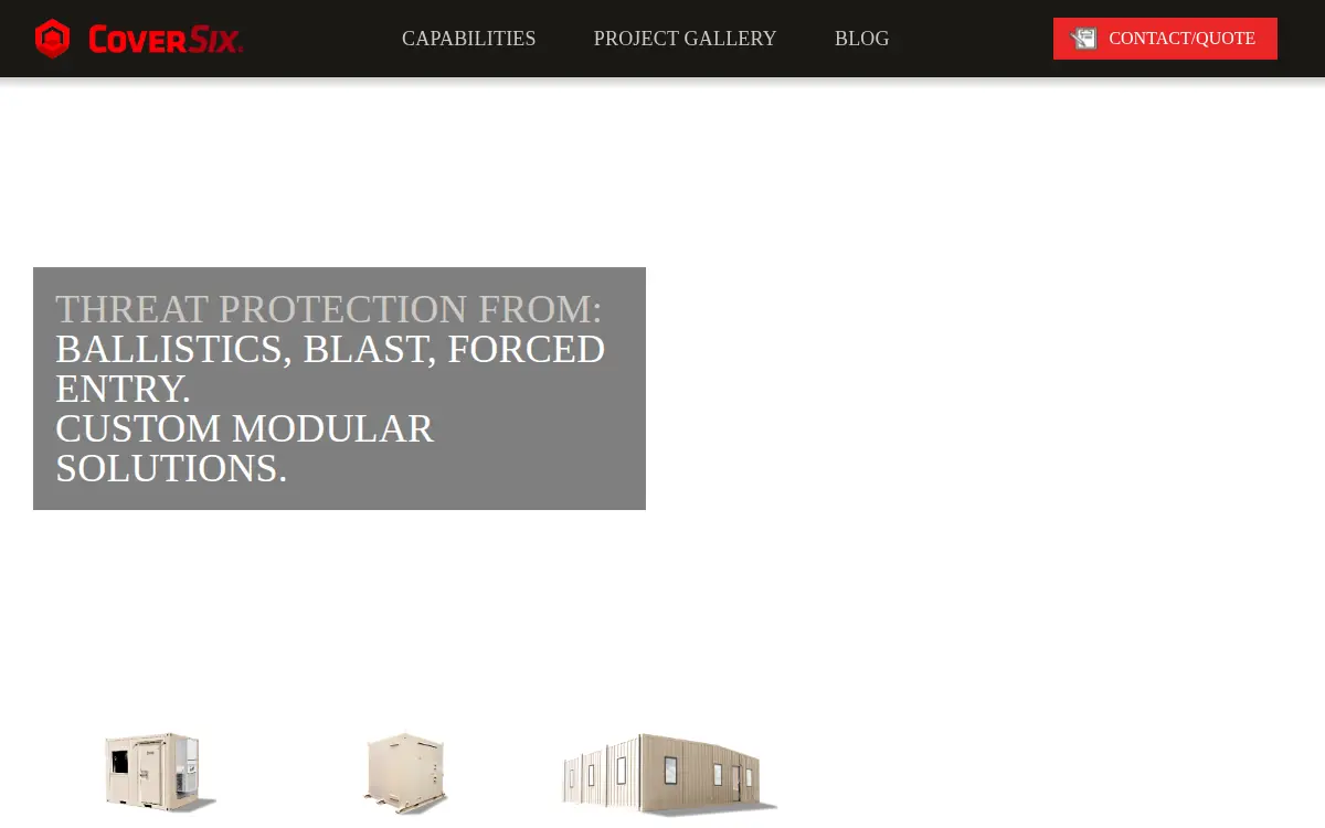 Homepage of Redguard LLC