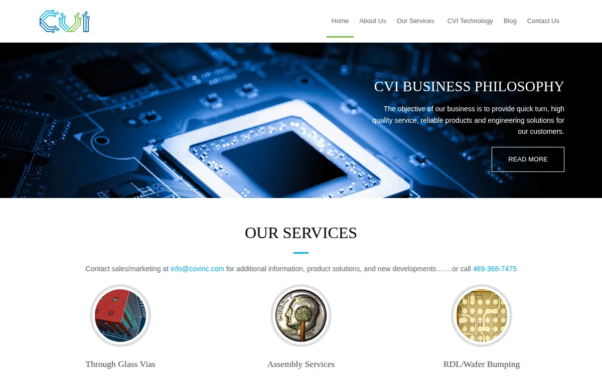 Homepage of Collier Ventures, INC.