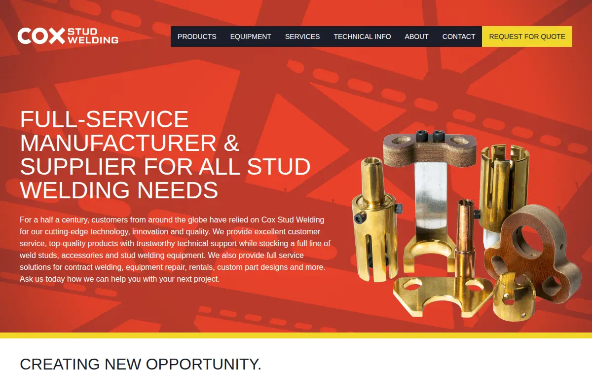 Homepage of Cox Industries INC