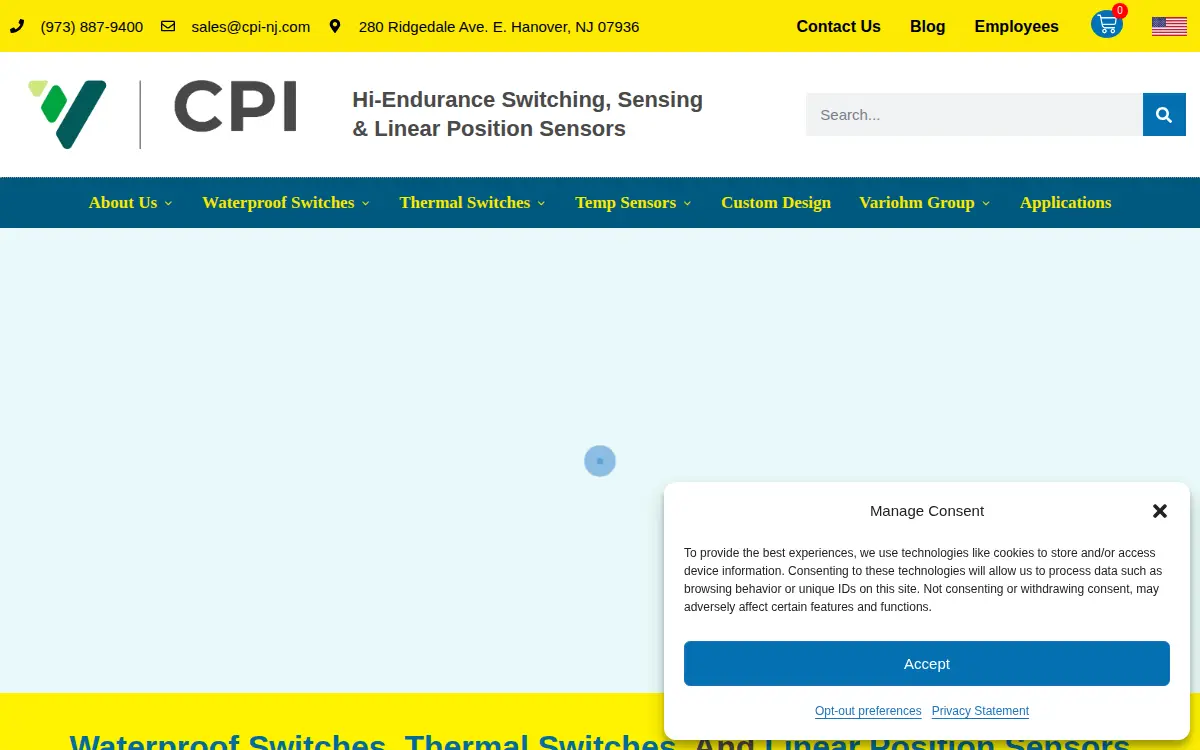 Homepage of Calculagraph Company