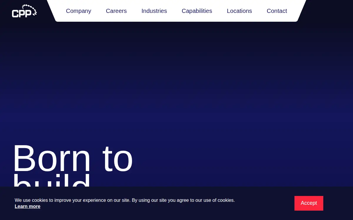 Homepage of Pac Foundries, INC.