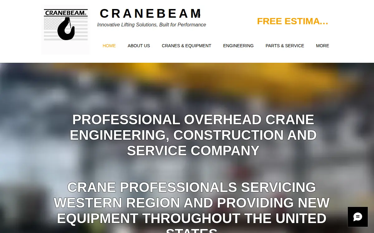 Homepage of Cranebeam INC