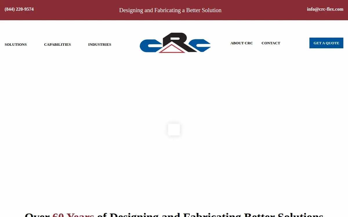 Homepage of Container Research CORP