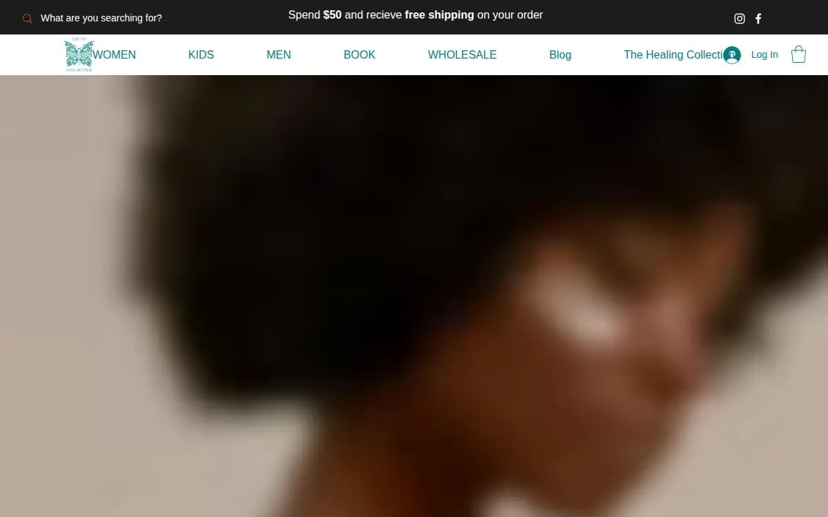 Homepage of Cre'a's Love Butter LLC